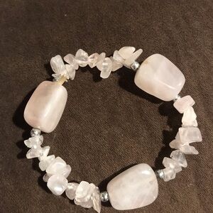 Elegant Rose Quartz Bracelet